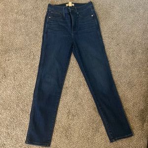 Madewell stovepipe jeans stretchy tencel. In Excellent condition!